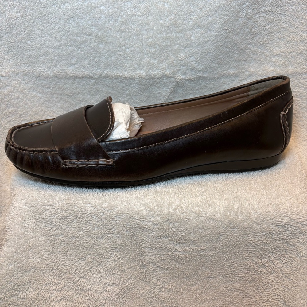 Women’s Cole Haan Nike Air Dark Brown Women's Loafers Flats, Size 9.5B